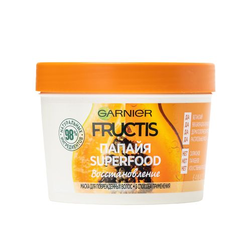 Купить GARNIER Fructis Superfood Алоэ Маска для волос ...