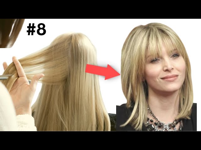 Haircut Yourself Bob Bob Cascade Step By Step! Haircut Light ...