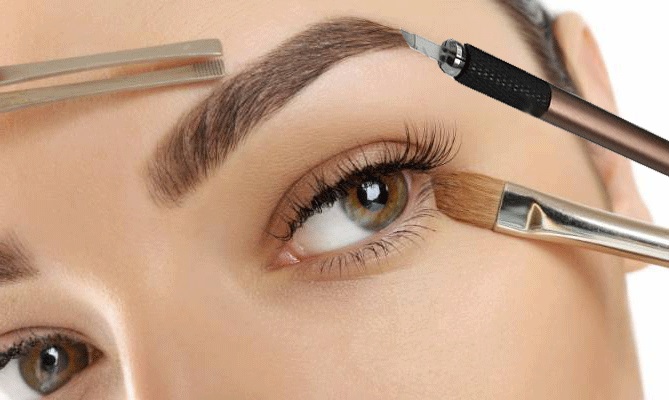 Татуаж бровей, перманент бровей, permanent makeup в Архангельске