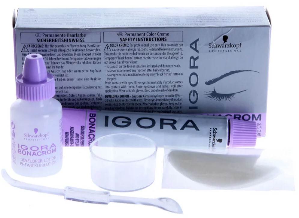 Schwarzkopf Professional Краска для бровей и ресниц Igora ...