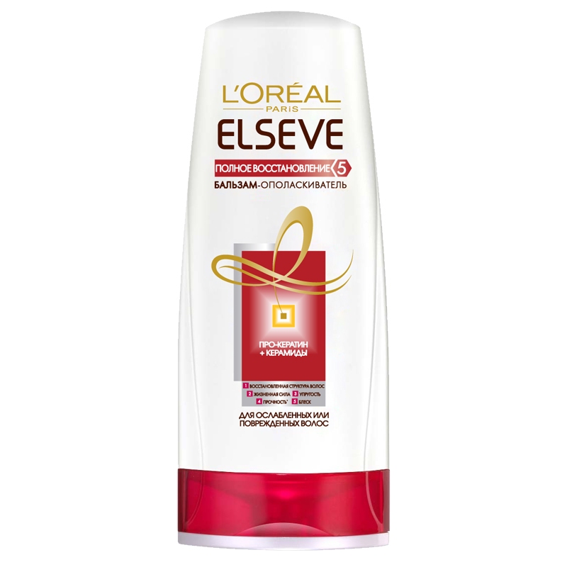 Крем ELSEVE HAIRCARE для поврежденных волос Полное ...