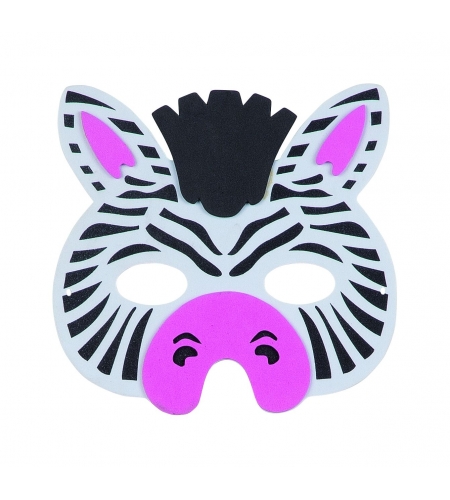 Zebra Drawing Artistic Black Mascara ...