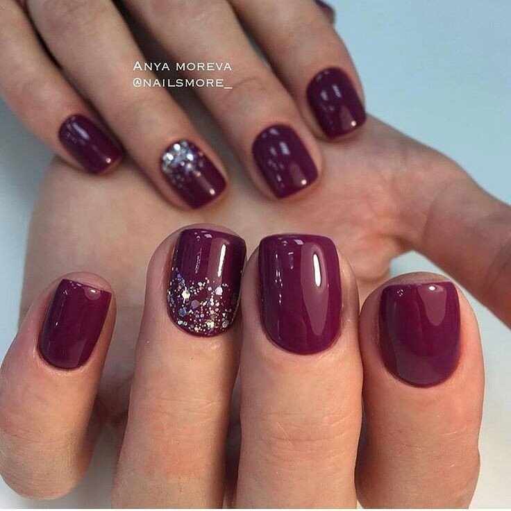 25 Maroon Nails Color and Designs for 2024