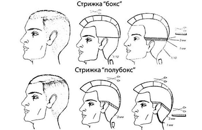 Мужские стрижки