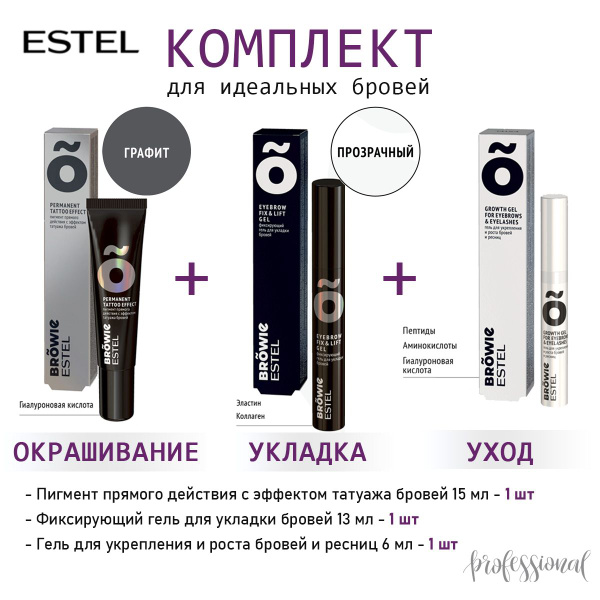 Estel XTRO White Красный (Rot) купить пигмент прямого ...