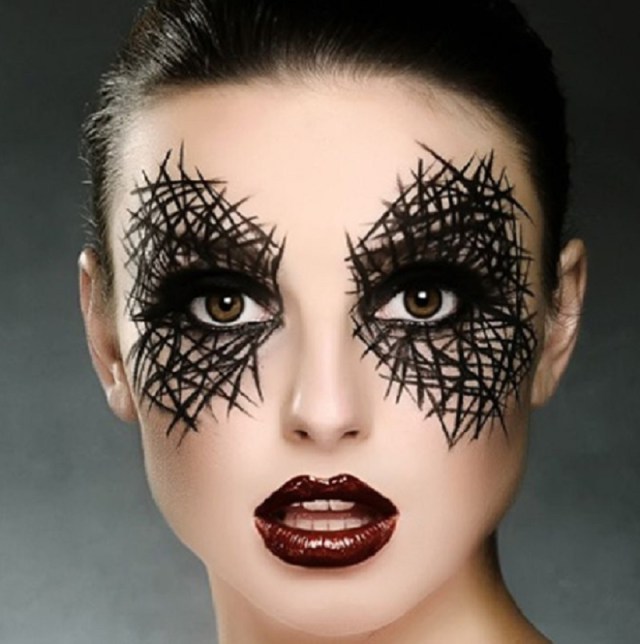 Скачать картинки Demon halloween makeup, стоковые фото Demon ...