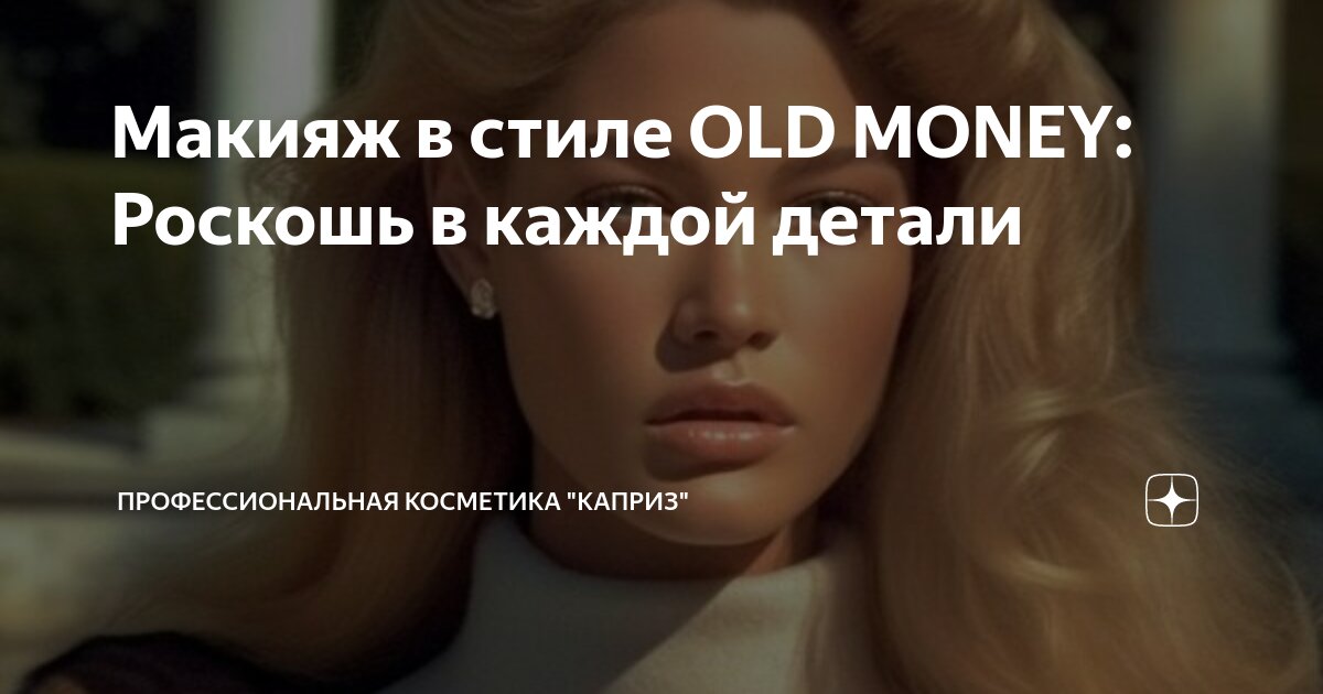 Макияж в стиле OLD MONEY: Роскошь в каждой детали ...