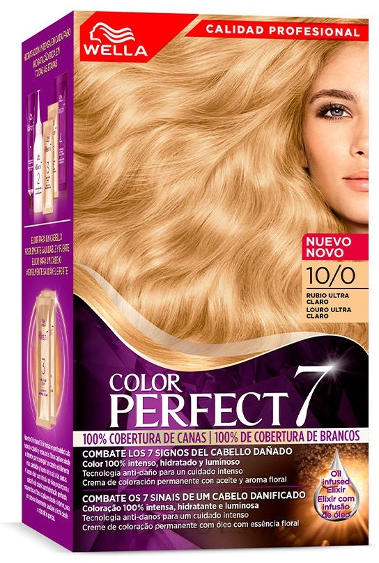 Стойкая краска для волос Wella Color Perfect 7 6/73 ...