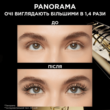 LOREAL тушь для ресниц PANORAMA тёмно-коричневая купить в ...