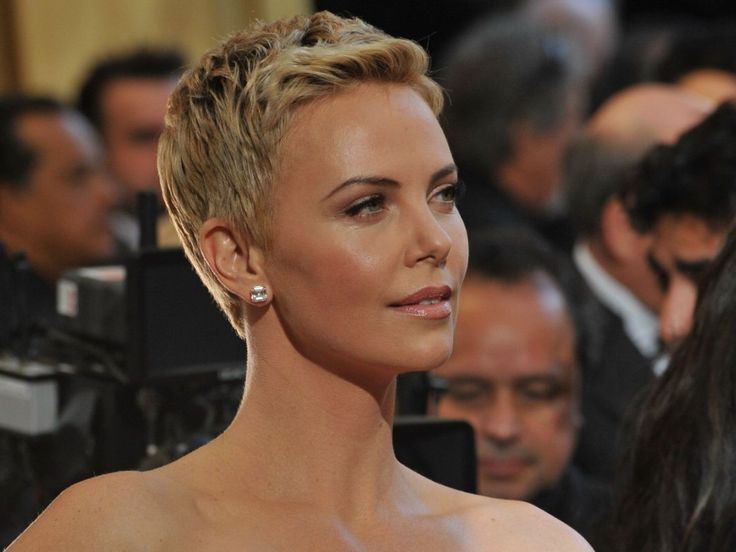 Pin by Melissa Winters on Short Hair Goals | Charlize theron ...