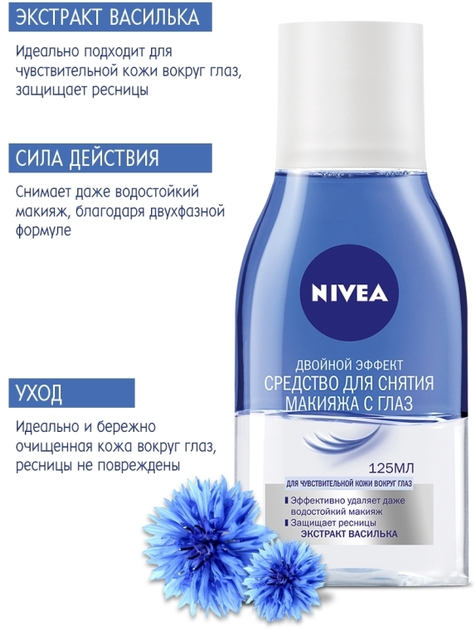 Средство для удаления макияжа Nivea Visage Двойной Эффект ...