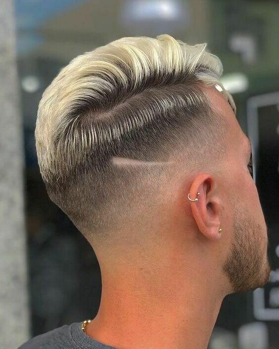 Мужская стрижка Skin Taper Fade ...