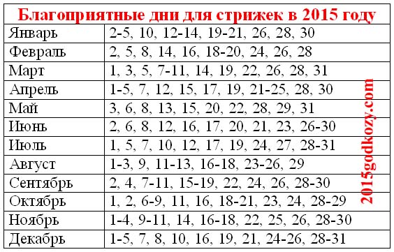 Лунный календарь стрижек на октябрь 2022 - МЕТА