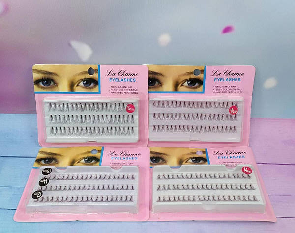 Накладные ресницы Nesura Eyelash 30D/10мм многоразовые пучки ...