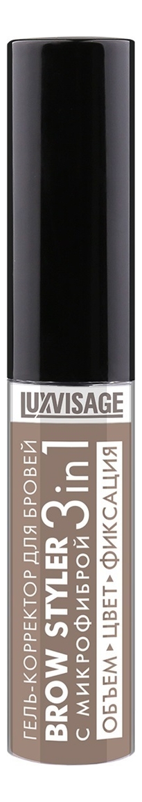 Гель для вкладки бровей makeup revolution оттенок dark brown ...