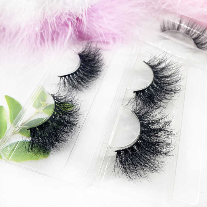 3D Natural Eyelashes Faux Mink Flashes ...