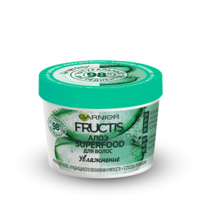 Маска для волос `GARNIER` `FRUCTIS` SUPERFOOD Банан (питание ...