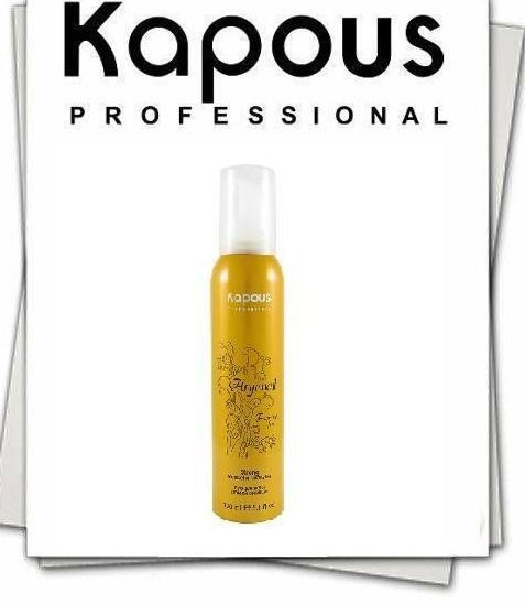 Мусс для волос Kapous Arganoil с маслом ...