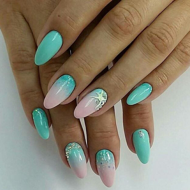 Pool water nails — новый тренд маникюра из ТикТока для тех ...