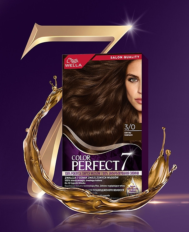 WELLA Color Perfect крем-краска для волос 4/15 Холодный ...