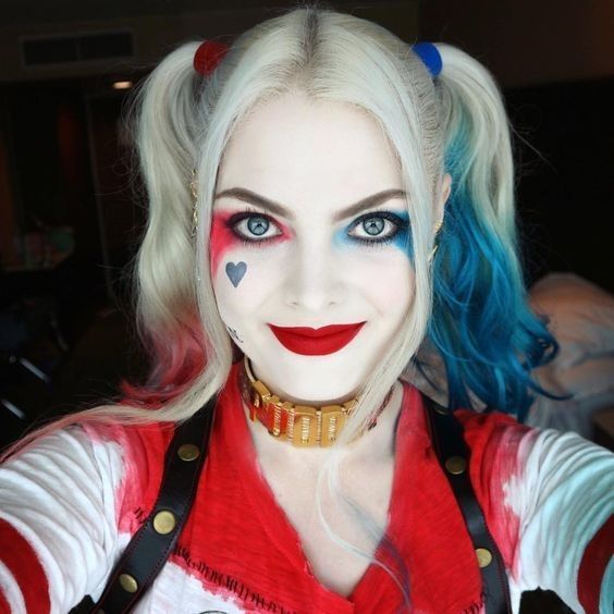 Harley Quinn Makeup