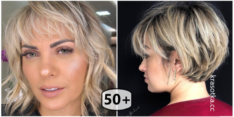 Короткие стрижки для женщин за 50 ✂️ ...