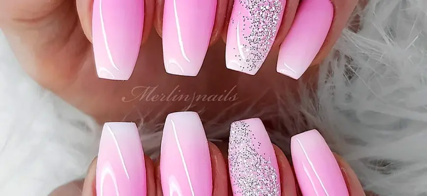 Розовый маникюр: 20 фото nail-дизайнов с разными оттенками ...