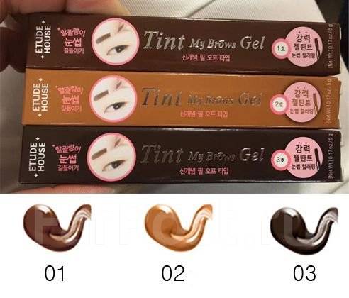 ТИНТ-ПЛЕНКА для БРОВЕЙ ETUDE HOUSE Tint My Brows Gel / крашу ...