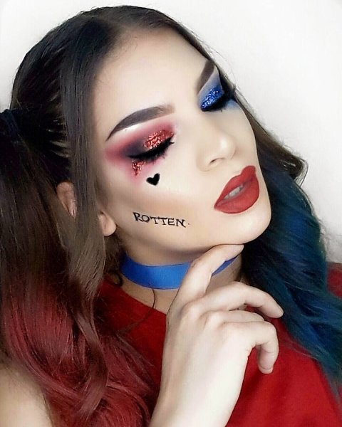 Harley Quinn Inspired Makeup Tutorial ...