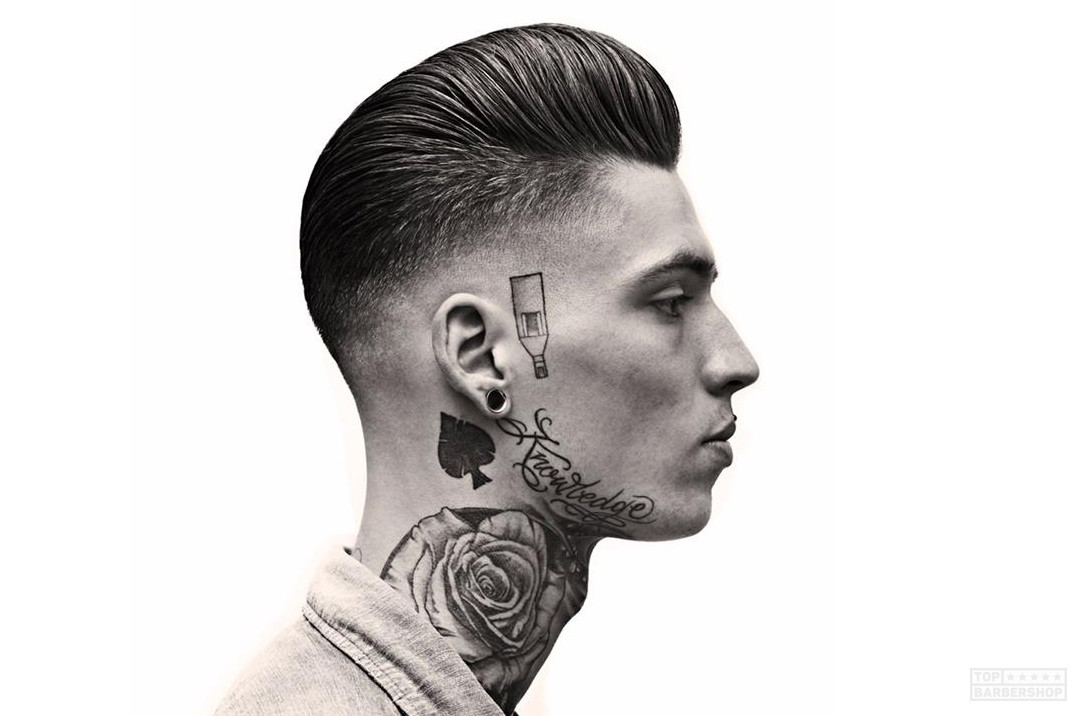 Стрижка Фейд, мужская стрижка Fade, фото – TOP BARBERSHOP