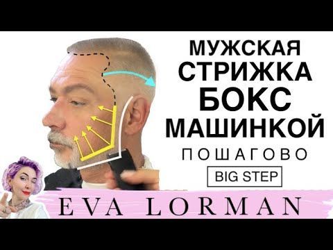 МУЖСКАЯ СТРИЖКА ПОД МАШИНКУ с переходом с нуля - YouTube