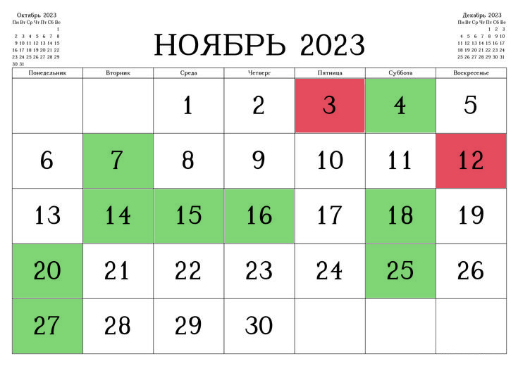 Лунный календарь стрижек на ноябрь 2023 | Дніпровська ...