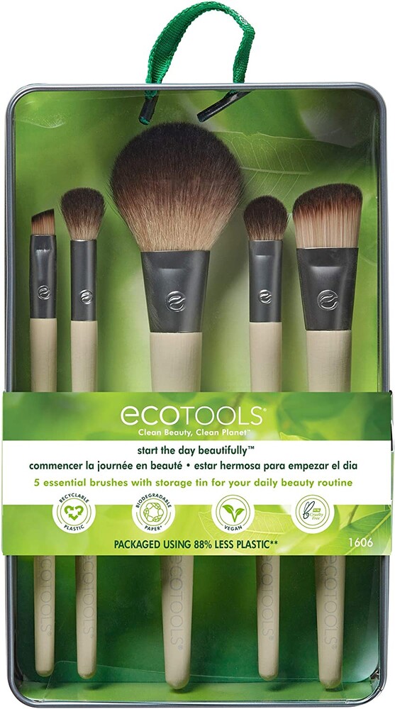 Кисти для макияжа ecotools из натурального ворса — цена 1350 ...