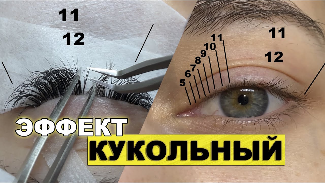 Схема 1. Мягкий удлиняющий эффект. Наращивание 2D с изгибом L ...