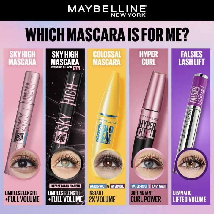 Туш maybelline sky high burgundy — цена 600 грн в каталоге ...