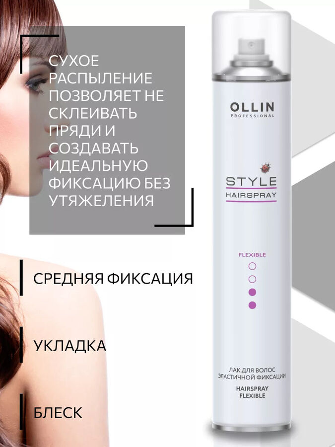 Отзыв о Лак для волос Ollin Professional Style HairLac ...