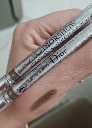 Карандаш для бровей Christian Dior Sourcils Powder Eyebrow ...