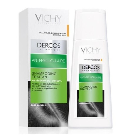 VICHY DERCOS Шампунь-Уход Успокаивающий для Нормальных и ...