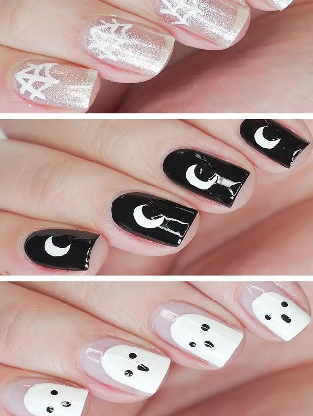 Halloween Nail Art Ideas - Kids Art & Craft