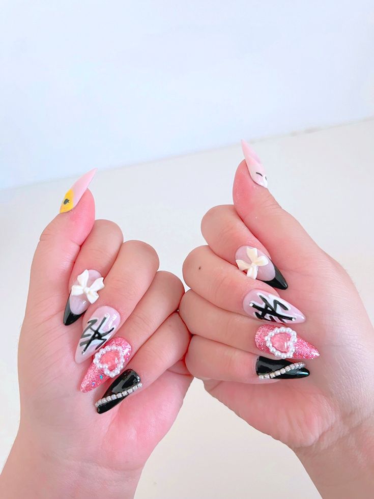 Handmade Stray kids Rock star comeback press on nails | Stray ...