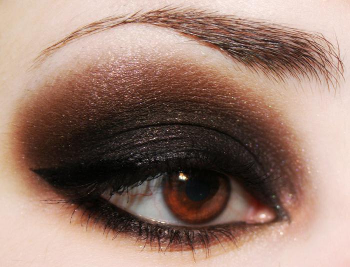 Дымчатый макияж глаз smoky eyes - модный макияж смоки айс ...