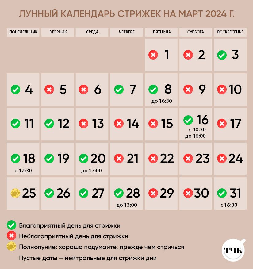 Лунный календарь стрижки и красоты на июль 2018 года