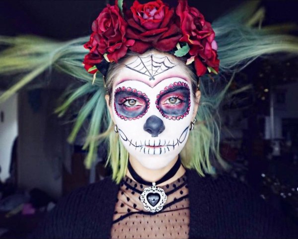 Маска La Calavera Catrina Diadem ...