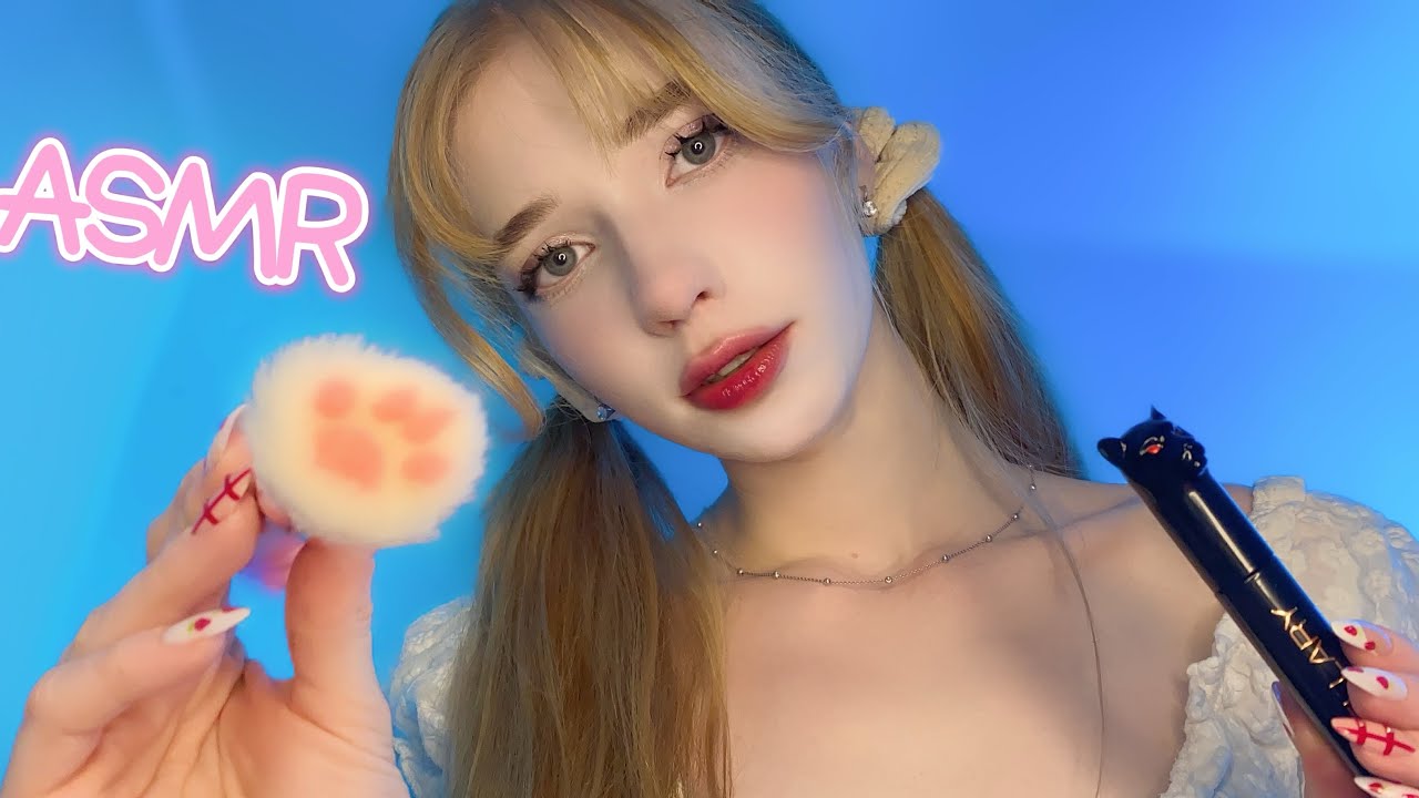 ASMR makeup ♡ - YouTube