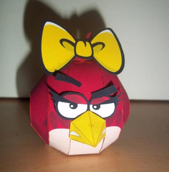 Как нарисовать птиц из angry birds ...