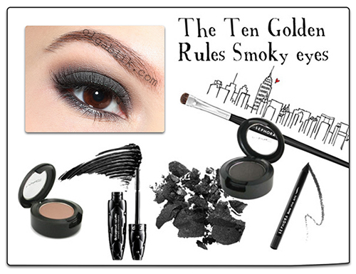 Smoky eyes в коричневых оттенках: как создать модный макияж ...