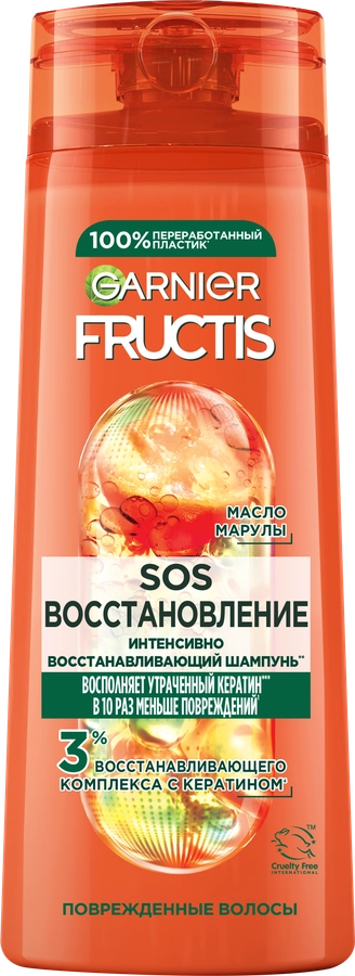 Крем для волос Garnier Fructis Sos Спасатель волос 10в1 400мл ...