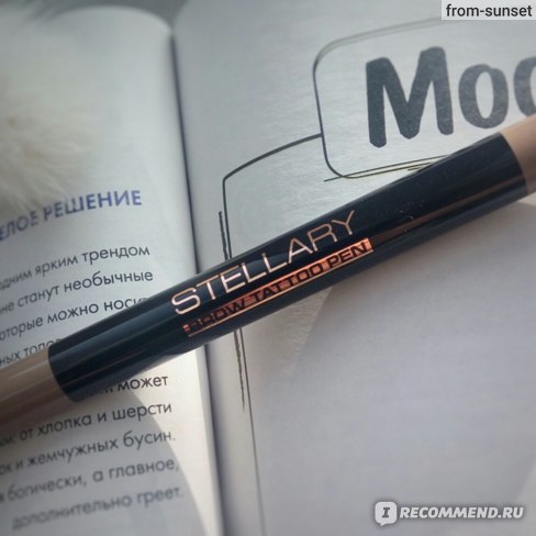 Stellary Brow tattoo pen Стойкий фломастер для бровей с ...