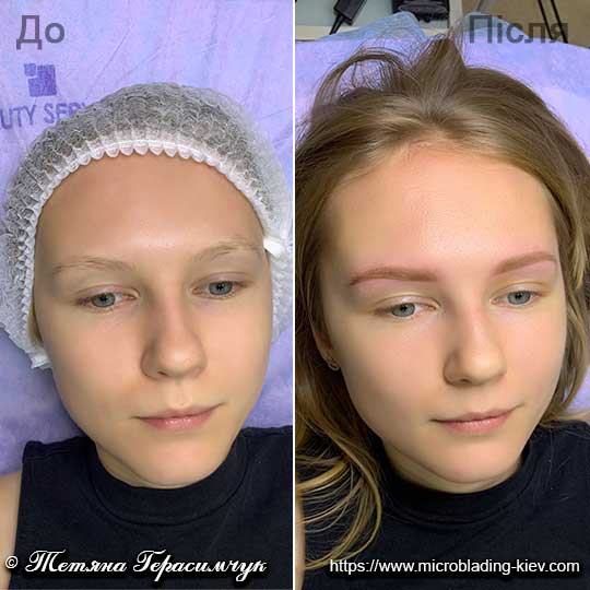 Перманентный макияж бровей от mariti_brows