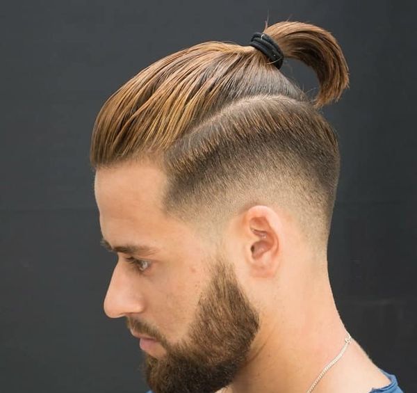 Male Style Guide №17 Мужская стрижка - Top knot (Хохолок ...